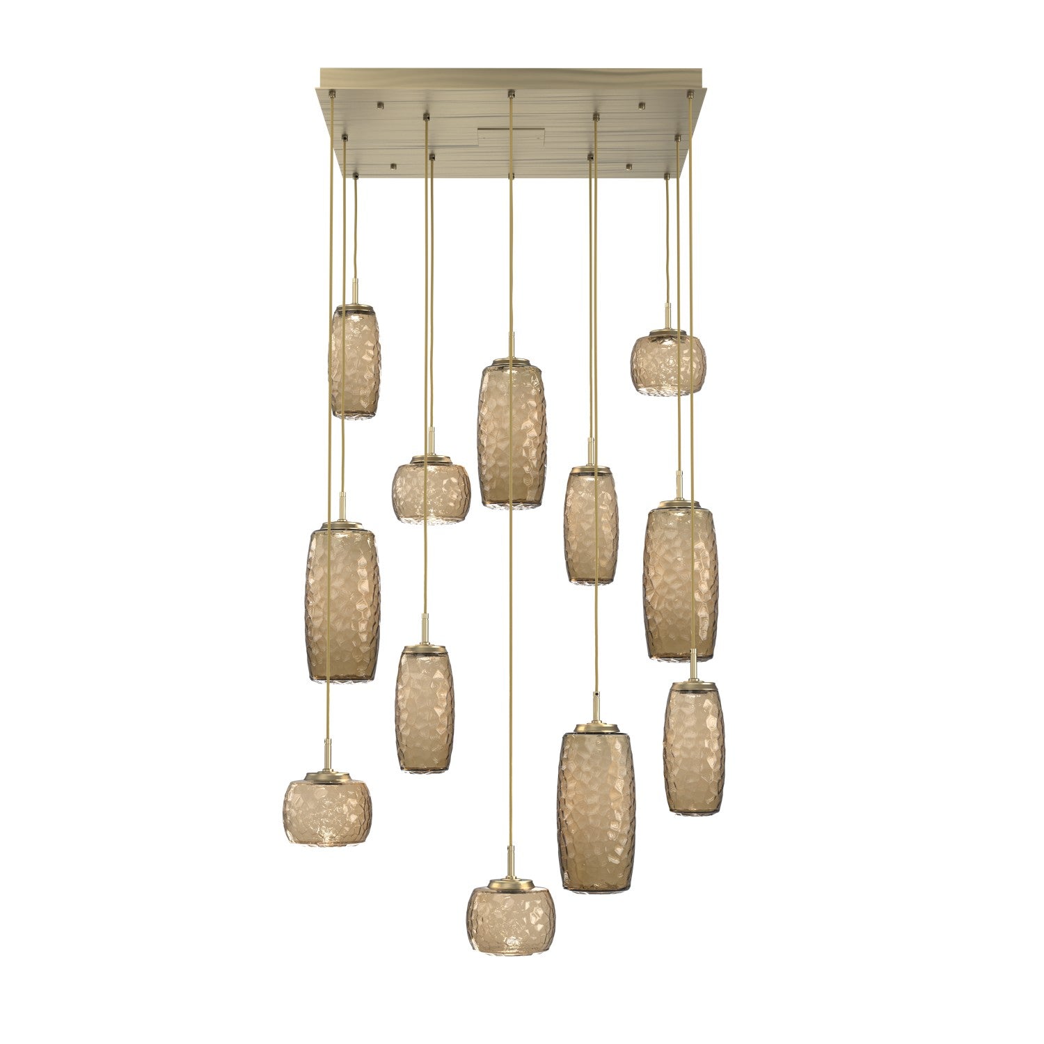 Hammerton Studio - CHB0091-12-HB-B-C01-L3 - LED Pendant - Vessel - Heritage Brass