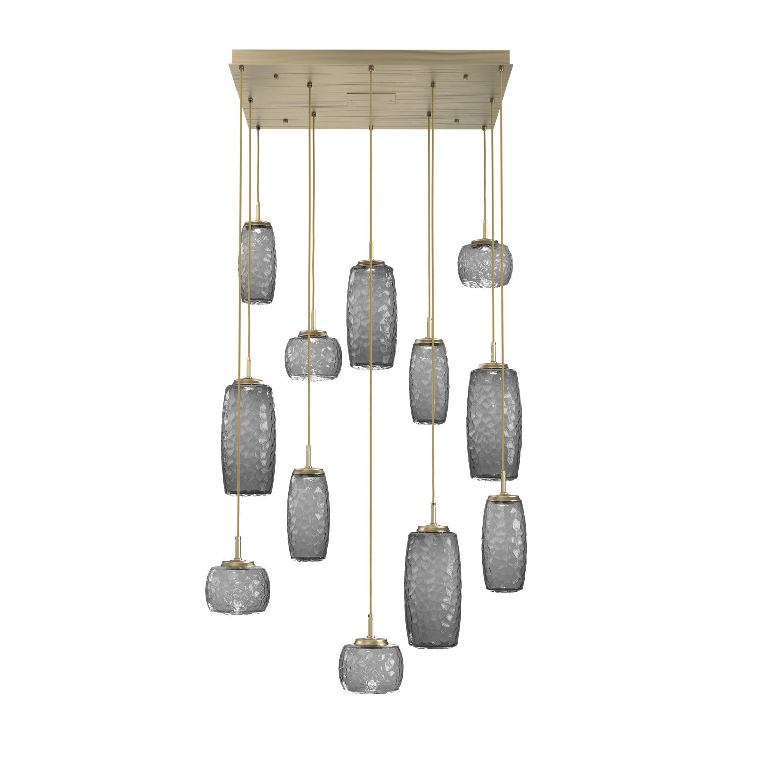 Hammerton Studio - CHB0091-12-HB-S-C01-L1 - LED Pendant - Vessel - Heritage Brass