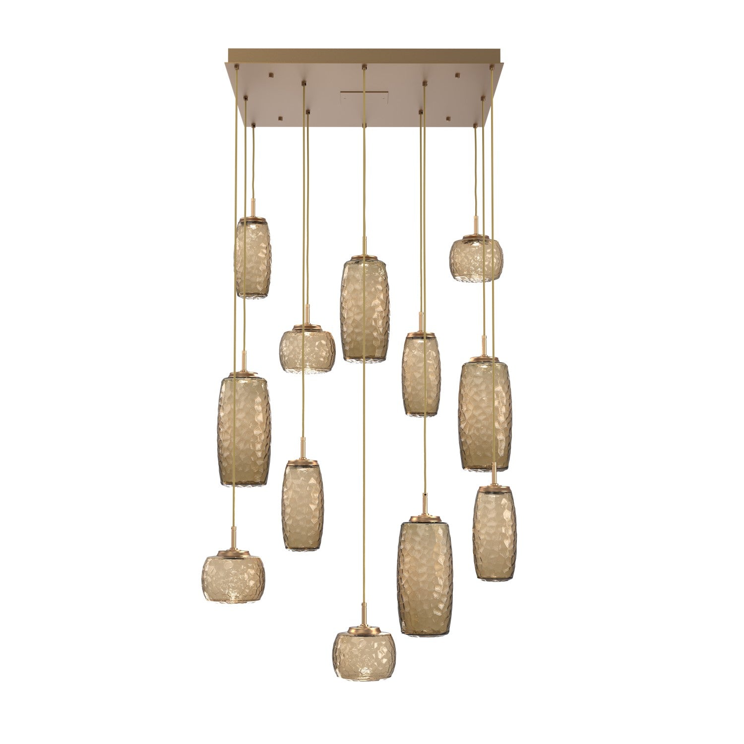 Hammerton Studio - CHB0091-12-NB-B-C01-L1 - LED Pendant - Vessel - Novel Brass