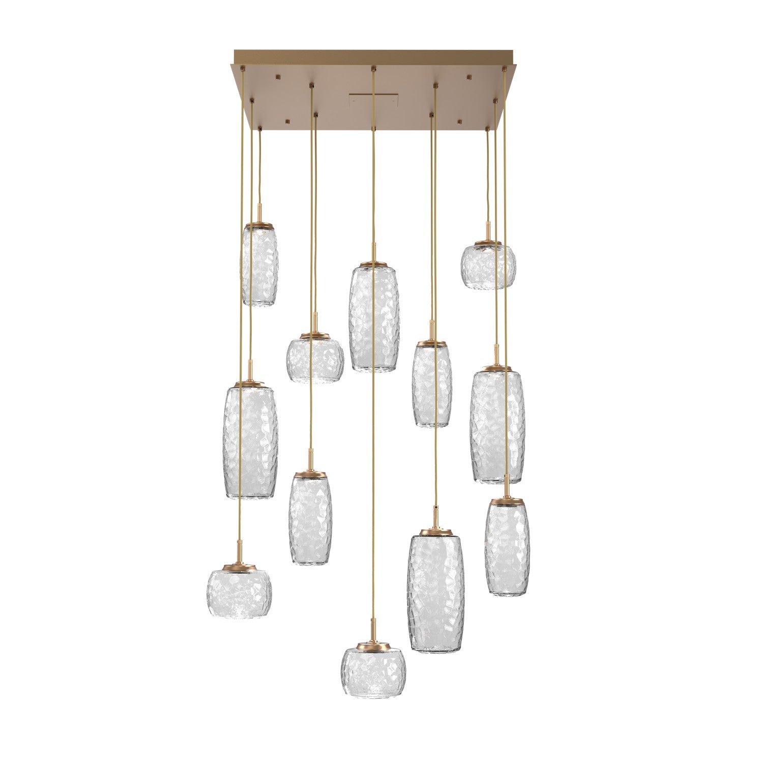 Hammerton Studio - CHB0091-12-NB-C-C01-L3 - LED Pendant - Vessel - Novel Brass