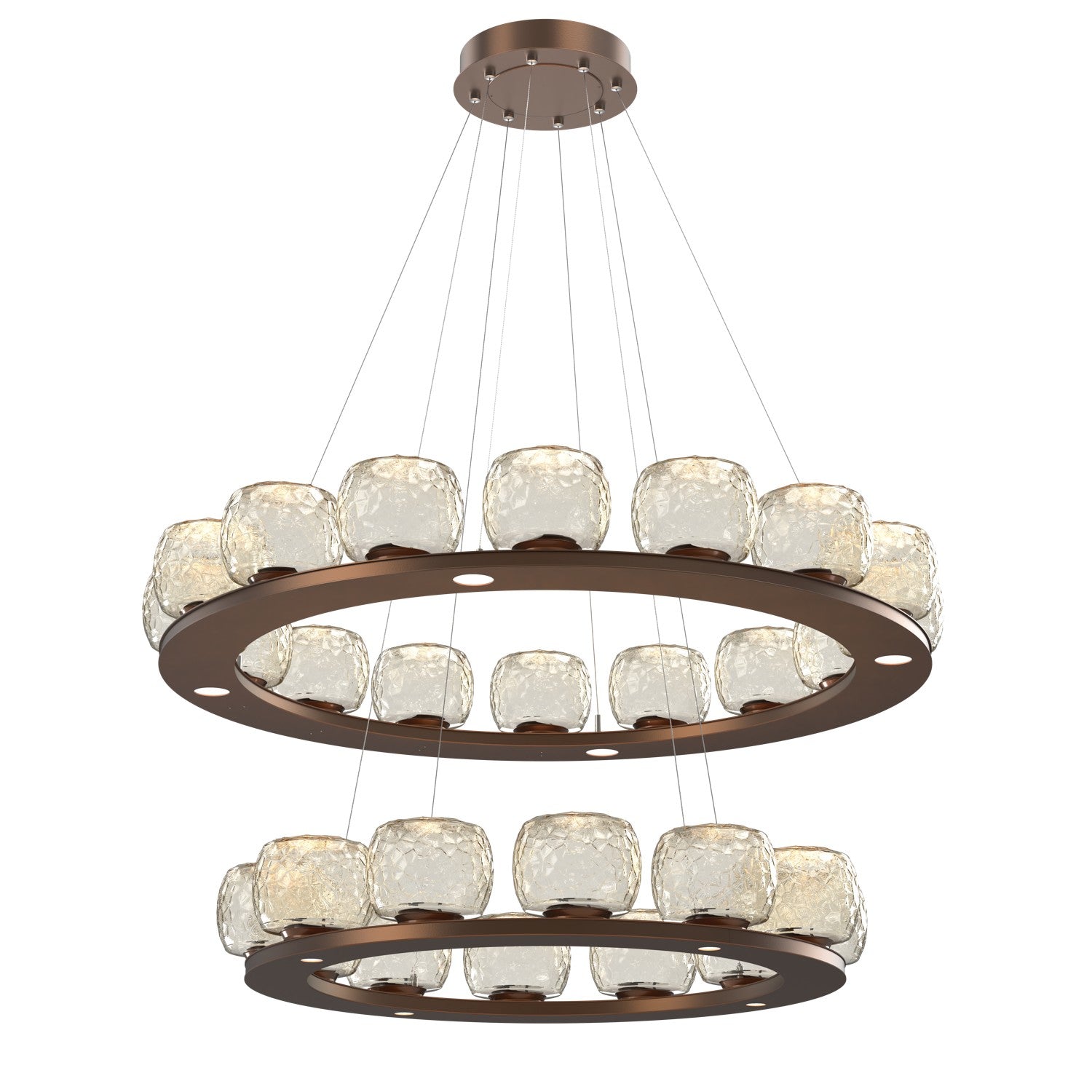 Hammerton Studio - CHB0091-2B-BB-A-CA1-L3 - LED Chandelier - Vessel - Burnished Bronze