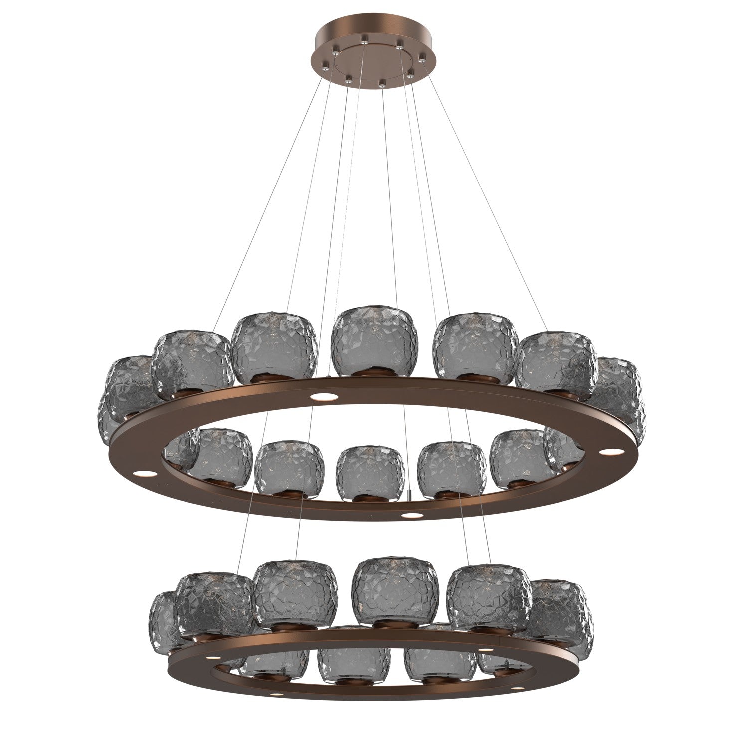 Hammerton Studio - CHB0091-2B-BB-S-CA1-L1 - LED Pendant - Vessel - Burnished Bronze