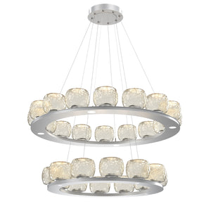 Hammerton Studio - CHB0091-2B-CS-A-CA1-L3 - LED Chandelier - Vessel - Classic Silver