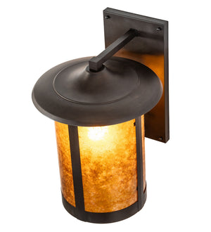 Meyda Tiffany - 270071 - One Light Wall Sconce - Fulton - Craftsman Brown