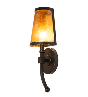 Meyda Tiffany - 270093 - One Light Wall Sconce - Verheven - Textured Black