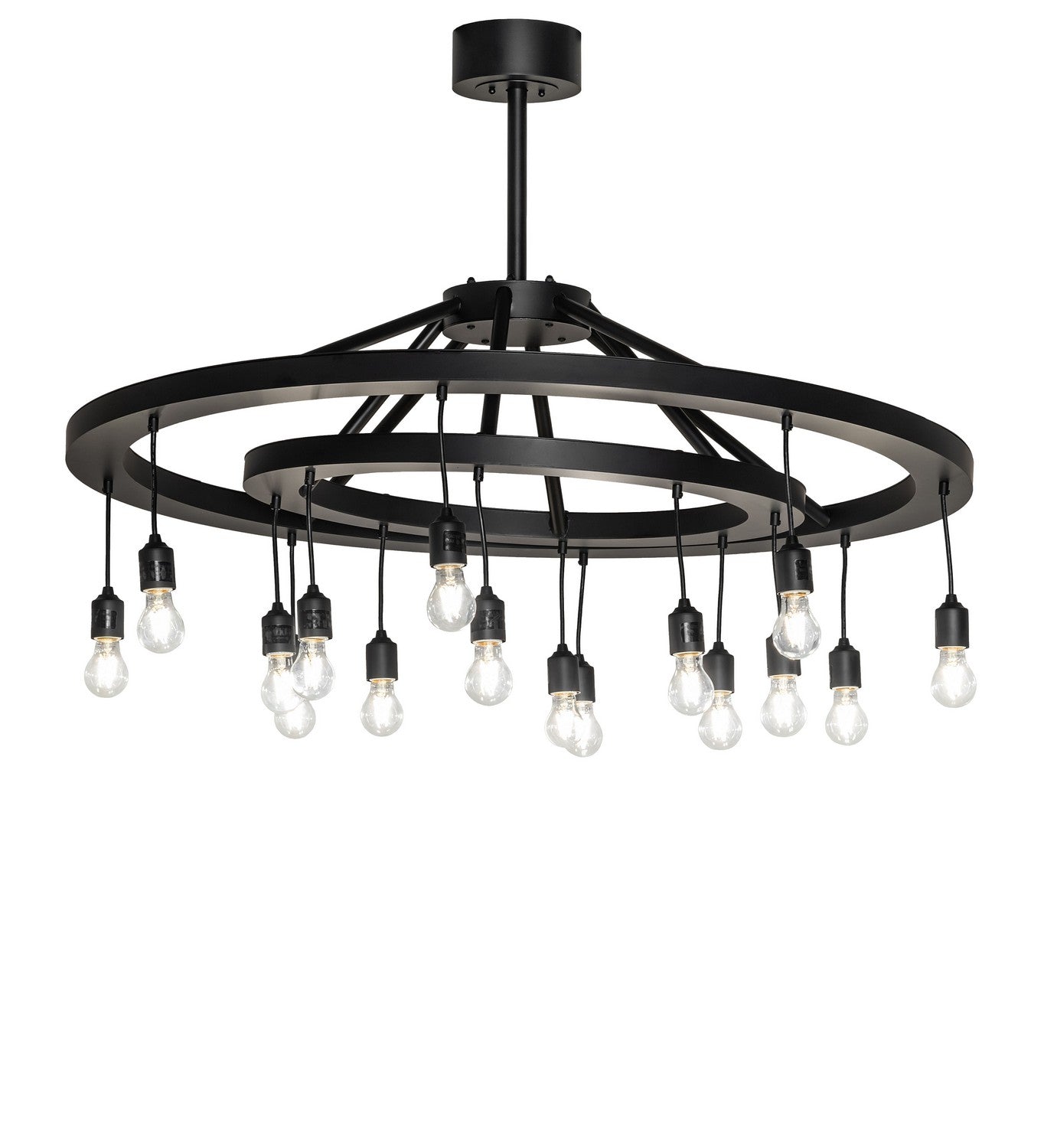 Meyda Tiffany - 273996 - 16 Light Chandelier - Donner - Solar Black