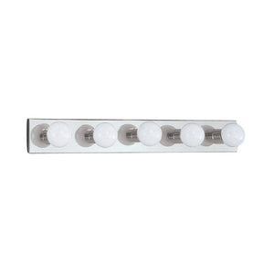 Generation Lighting. - 4735-05 - Five Light Wall / Bath - Center Stage - Chrome