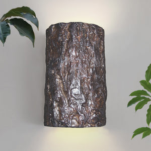 A-19 - N20302-WET-1LEDE26 - LED Wall Sconce - Nature - Bark