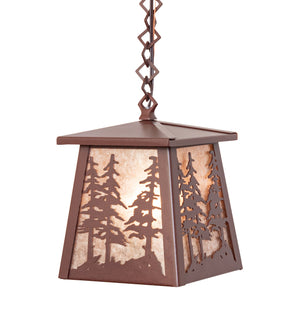 Meyda Tiffany - 66415 - One Light Mini Pendant - Stillwater - Rust