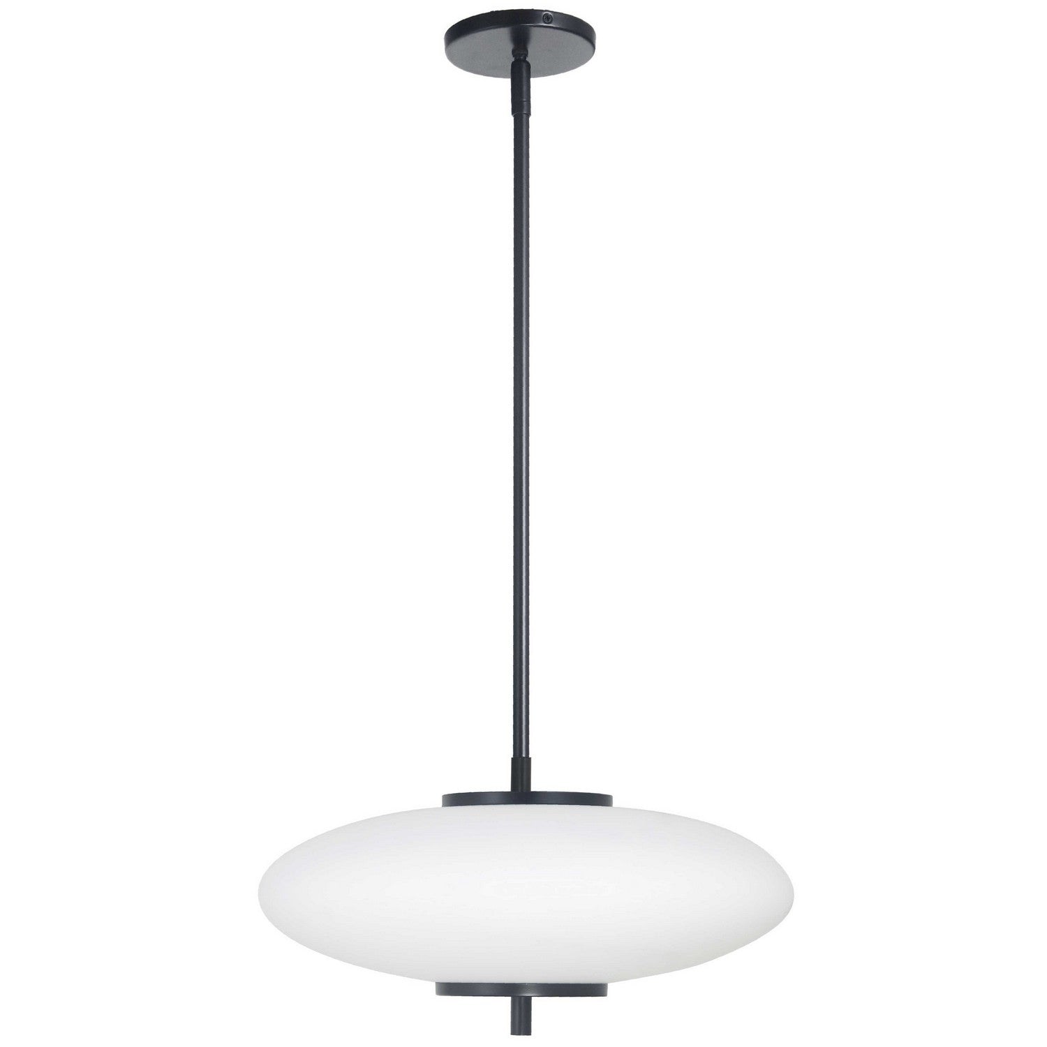 Dainolite Ltd - MAD-161P-MB - LED Pendant - Maddie - Matte Black