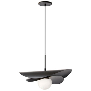 Dainolite Ltd - PVN-2012LEDP-MB - LED Pendant - Paven - Matte Black