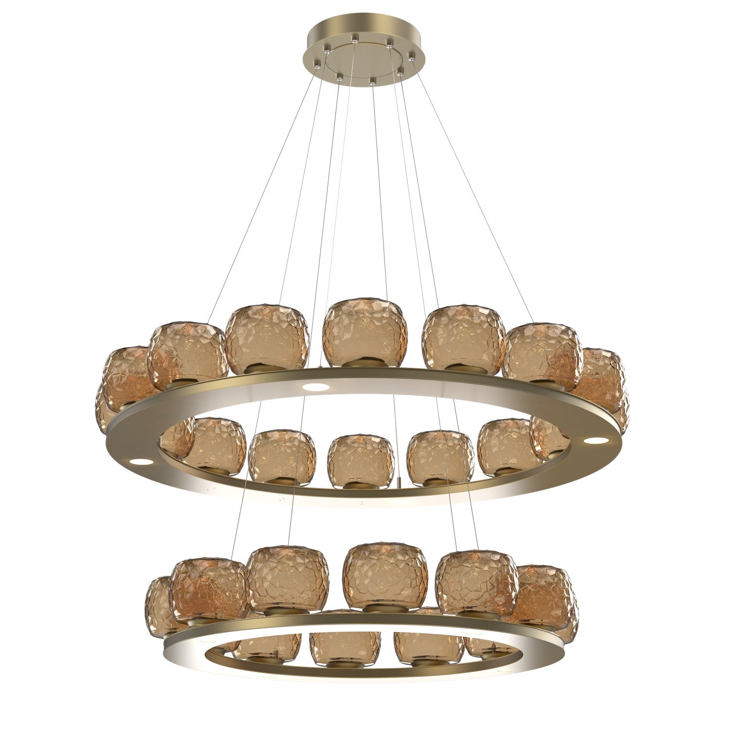 Hammerton Studio - CHB0091-2B-GB-B-CA1-L3 - LED Chandelier - Vessel - Gilded Brass