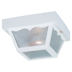 Generation Lighting. - 7567-15 - One Light Outdoor Flush Mount - Outdoor Ceiling - White