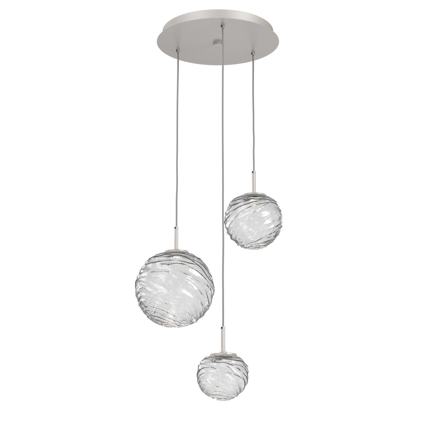 Hammerton Studio - CHB0092-03-BS-C-C01-L1 - LED Pendant - Gaia - Beige Silver