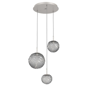 Hammerton Studio - CHB0092-03-BS-S-C01-L1 - LED Pendant - Gaia - Beige Silver