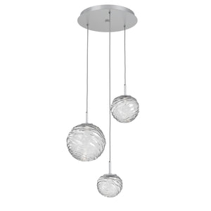 Hammerton Studio - CHB0092-03-CS-C-C01-L1 - LED Pendant - Gaia - Classic Silver