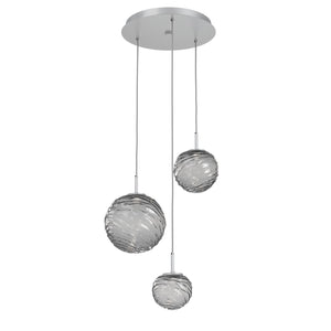 Hammerton Studio - CHB0092-03-CS-S-C01-L1 - LED Pendant - Gaia - Classic Silver