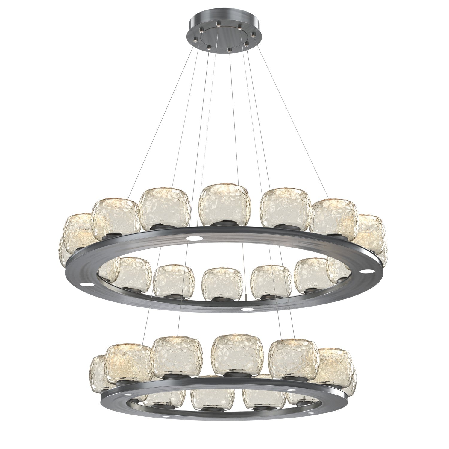 Hammerton Studio - CHB0091-2B-GM-A-CA1-L3 - LED Chandelier - Vessel - Gunmetal