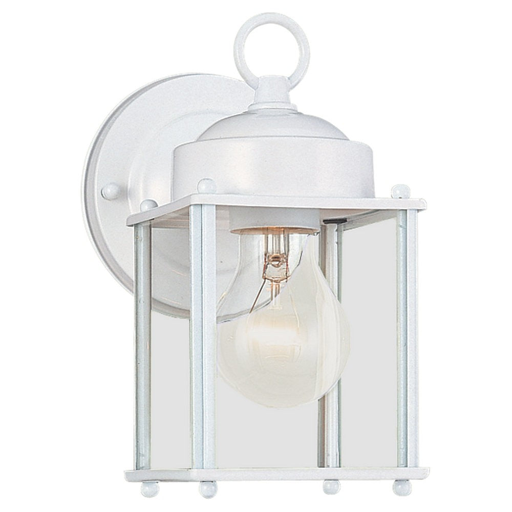 Generation Lighting. - 8592-15 - One Light Outdoor Wall Lantern - New Castle - White