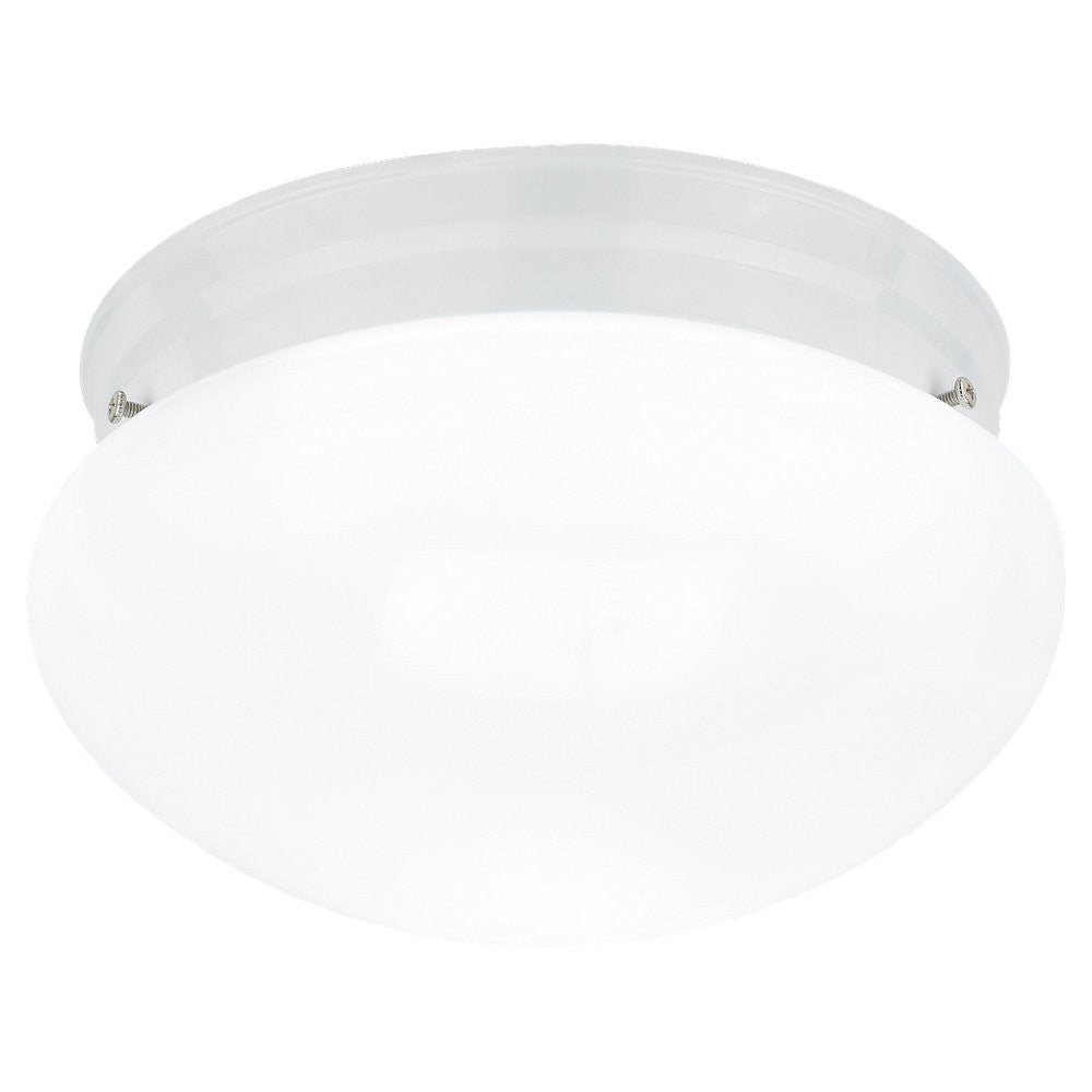 Generation Lighting. - 5326-15 - One Light Flush Mount - Webster - White