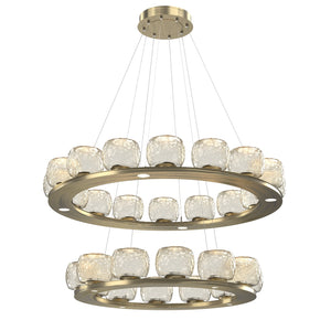 Hammerton Studio - CHB0091-2B-HB-A-CA1-L1 - LED Pendant - Vessel - Heritage Brass