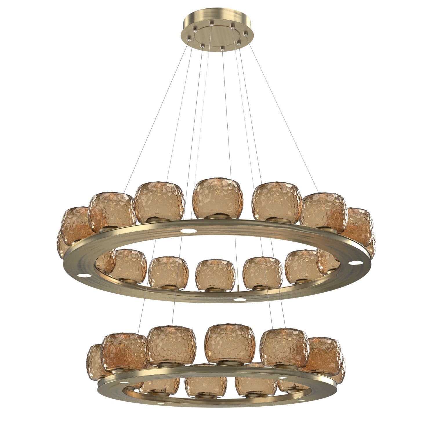 Hammerton Studio - CHB0091-2B-HB-B-CA1-L1 - LED Pendant - Vessel - Heritage Brass