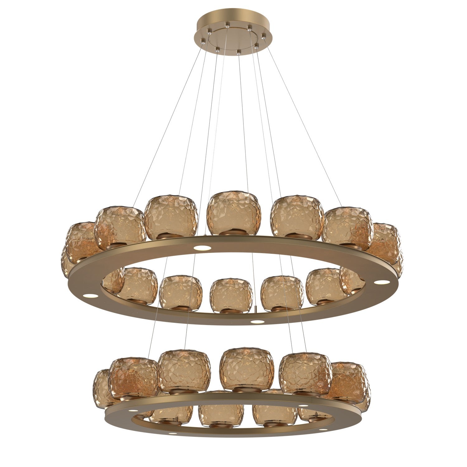 Hammerton Studio - CHB0091-2B-NB-B-CA1-L1 - LED Pendant - Vessel - Novel Brass