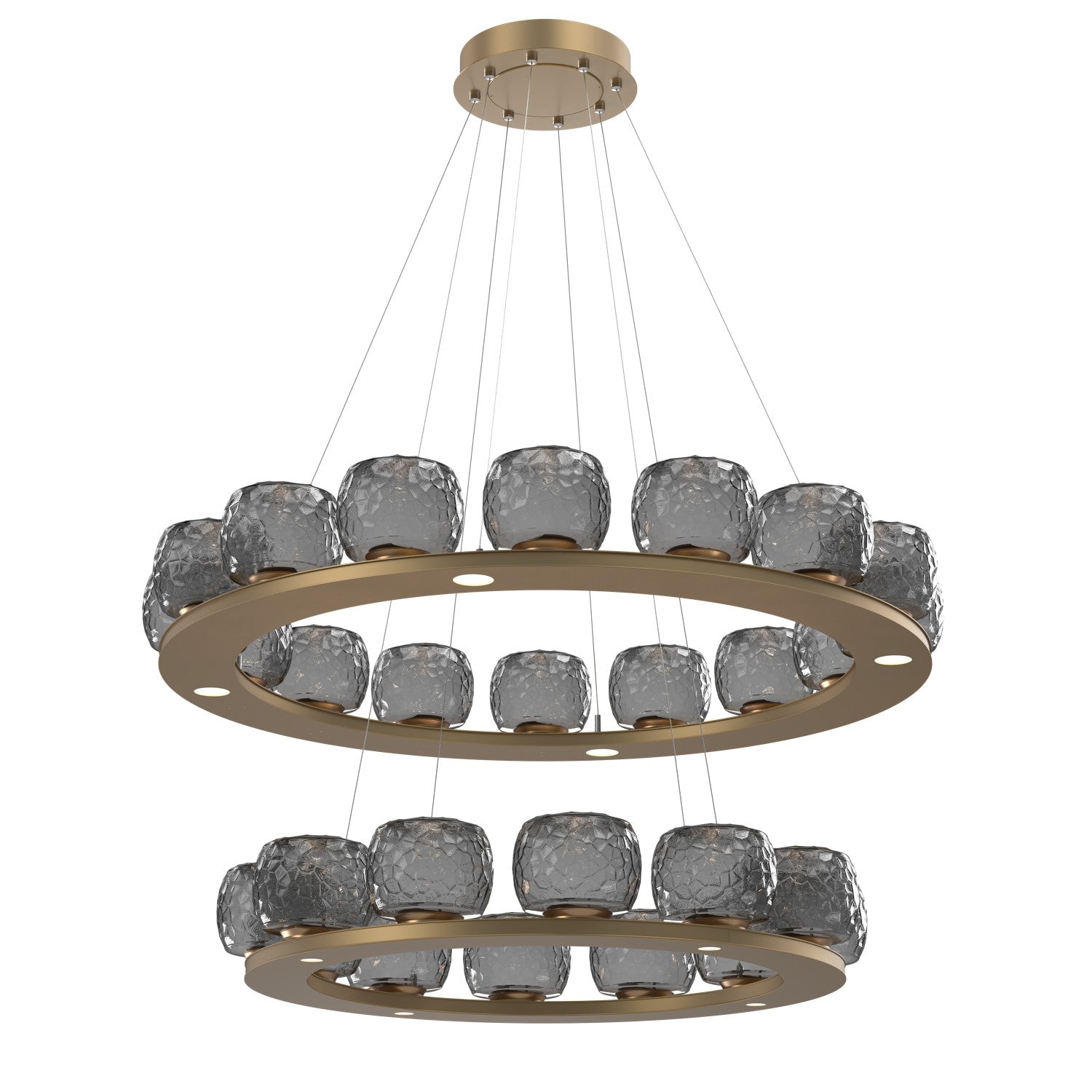 Hammerton Studio - CHB0091-2B-NB-S-CA1-L1 - LED Pendant - Vessel - Novel Brass