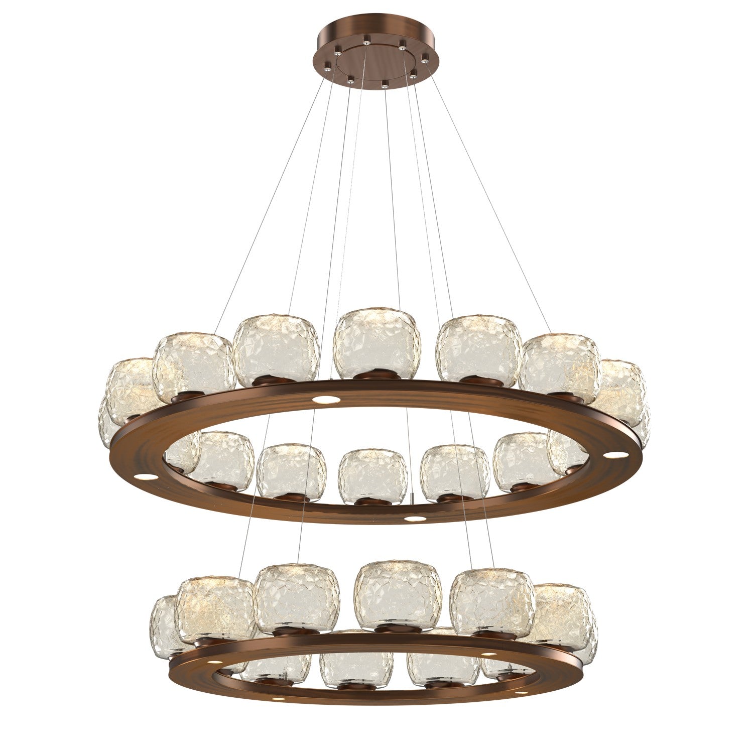 Hammerton Studio - CHB0091-2B-RB-A-CA1-L3 - LED Chandelier - Vessel - Oil Rubbed Bronze