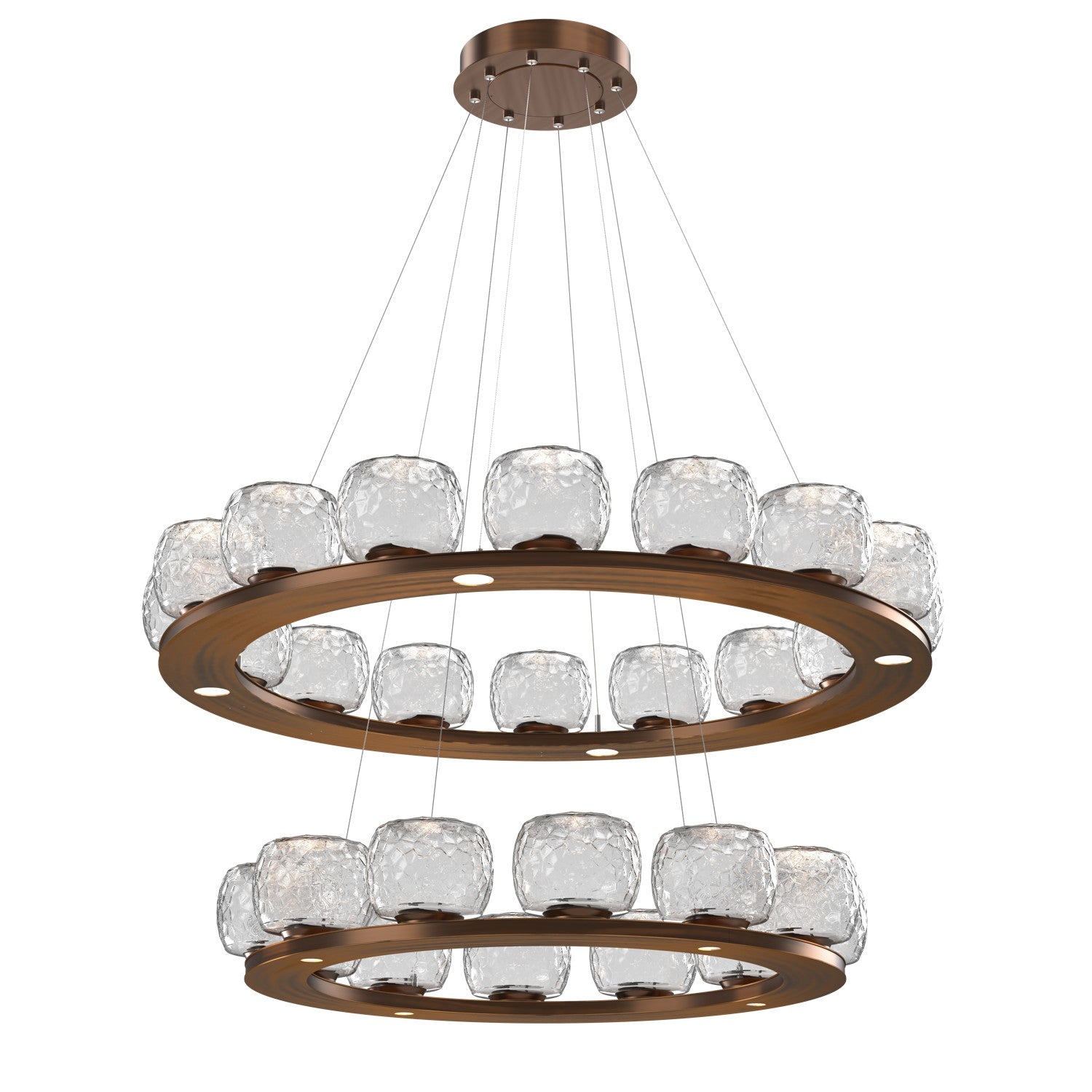 Hammerton Studio - CHB0091-2B-RB-C-CA1-L3 - LED Chandelier - Vessel - Oil Rubbed Bronze