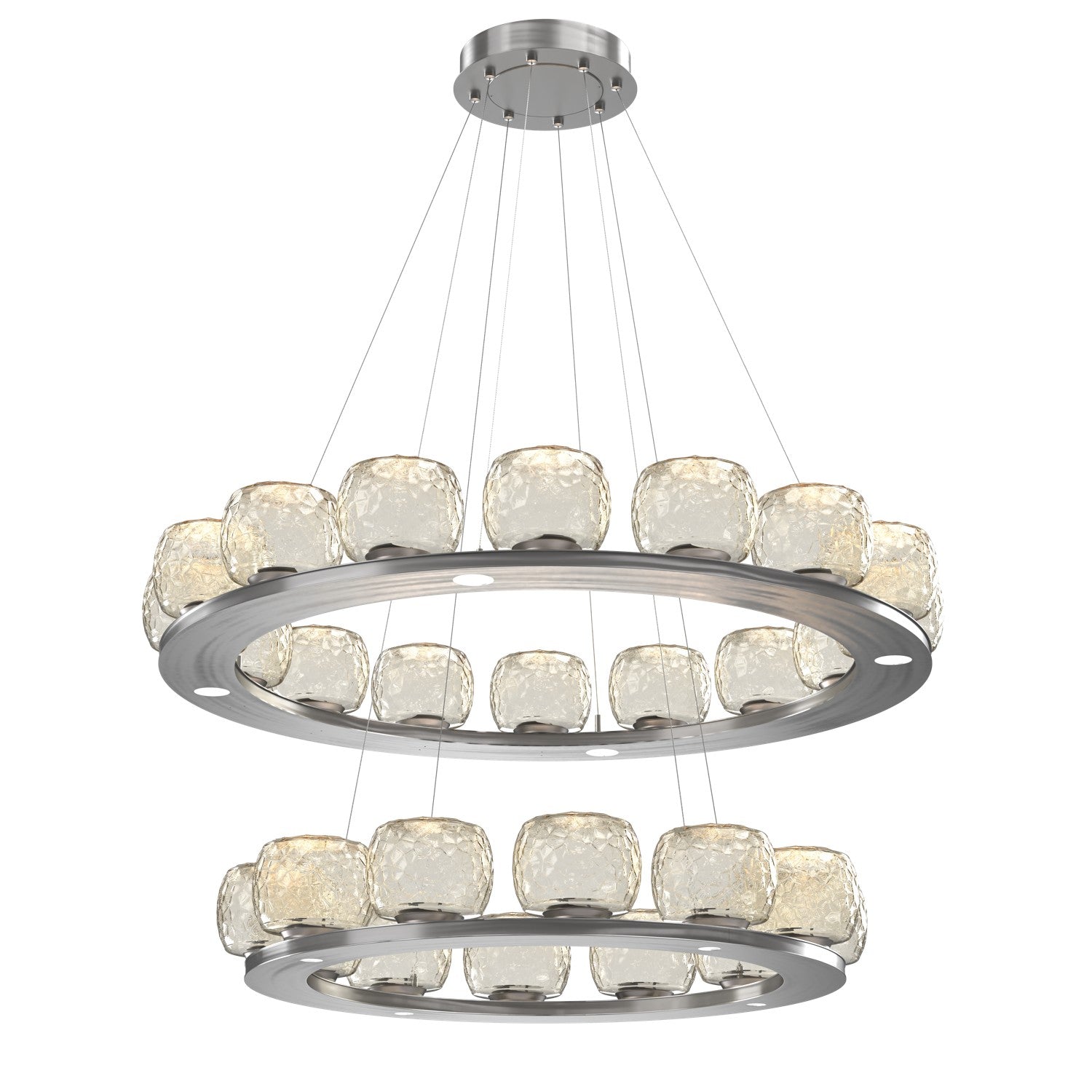 Hammerton Studio - CHB0091-2B-SN-A-CA1-L1 - LED Pendant - Vessel - Satin Nickel