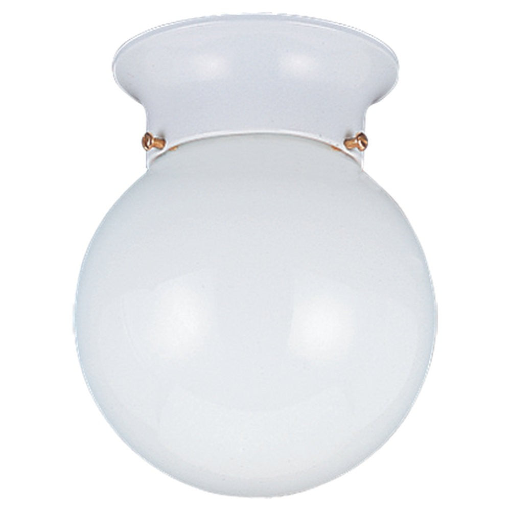 Generation Lighting. - 5366-15 - One Light Flush Mount - Tomkin - White