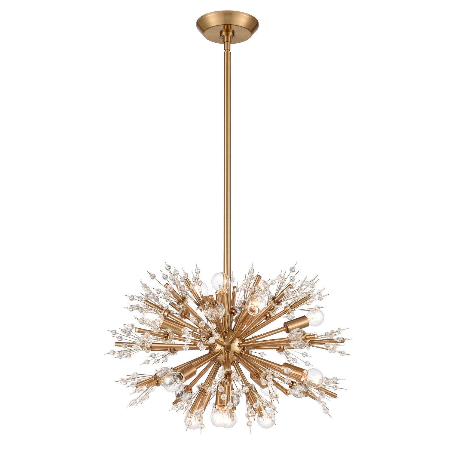 ELK Home - 12765/15 - 15 Light Chandelier - Starburst - Satin Brass