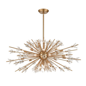 ELK Home - 12768/29 - 29 Light Chandelier - Starburst - Satin Brass