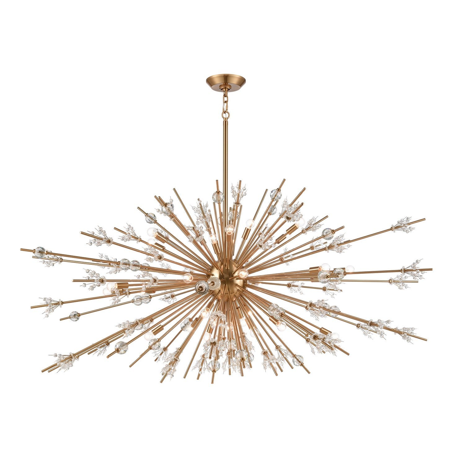 ELK Home - 12769/31 - 31 Light Chandelier - Starburst - Satin Brass