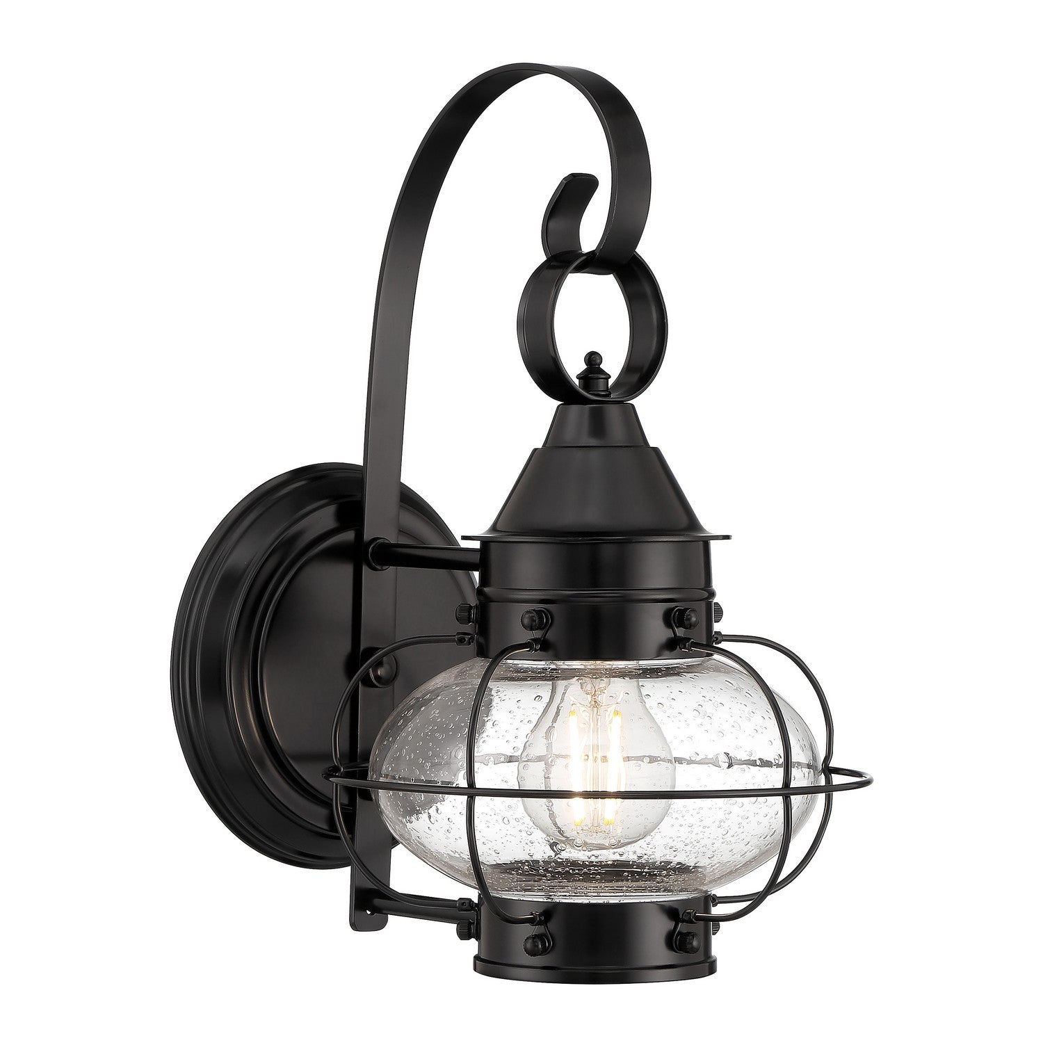 ELK Home - 1323-BL-SE - One Light Outdoor Wall Sconce - Cottage Onion - Black