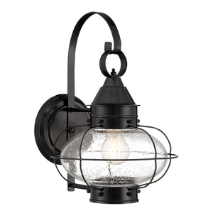 ELK Home - 1324-BL-SE - One Light Outdoor Wall Sconce - Cottage Onion - Black