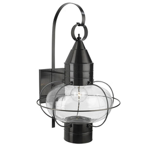 ELK Home - 1509-BL-CL - One Light Outdoor Wall Sconce - Classic Onion - Black