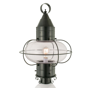 ELK Home - 1510-GM-CL - One Light Outdoor Post Lantern - Classic Onion - Gunmetal