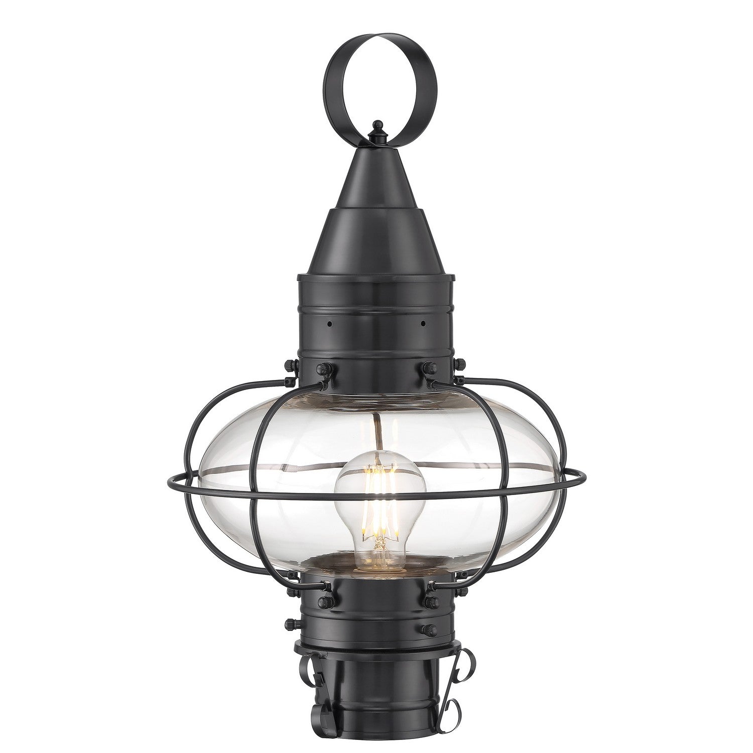 ELK Home - 1511-GM-CL - One Light Outdoor Post Lantern - Classic Onion - Gunmetal