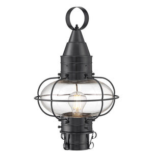 ELK Home - 1511-GM-CL - One Light Outdoor Post Lantern - Classic Onion - Gunmetal