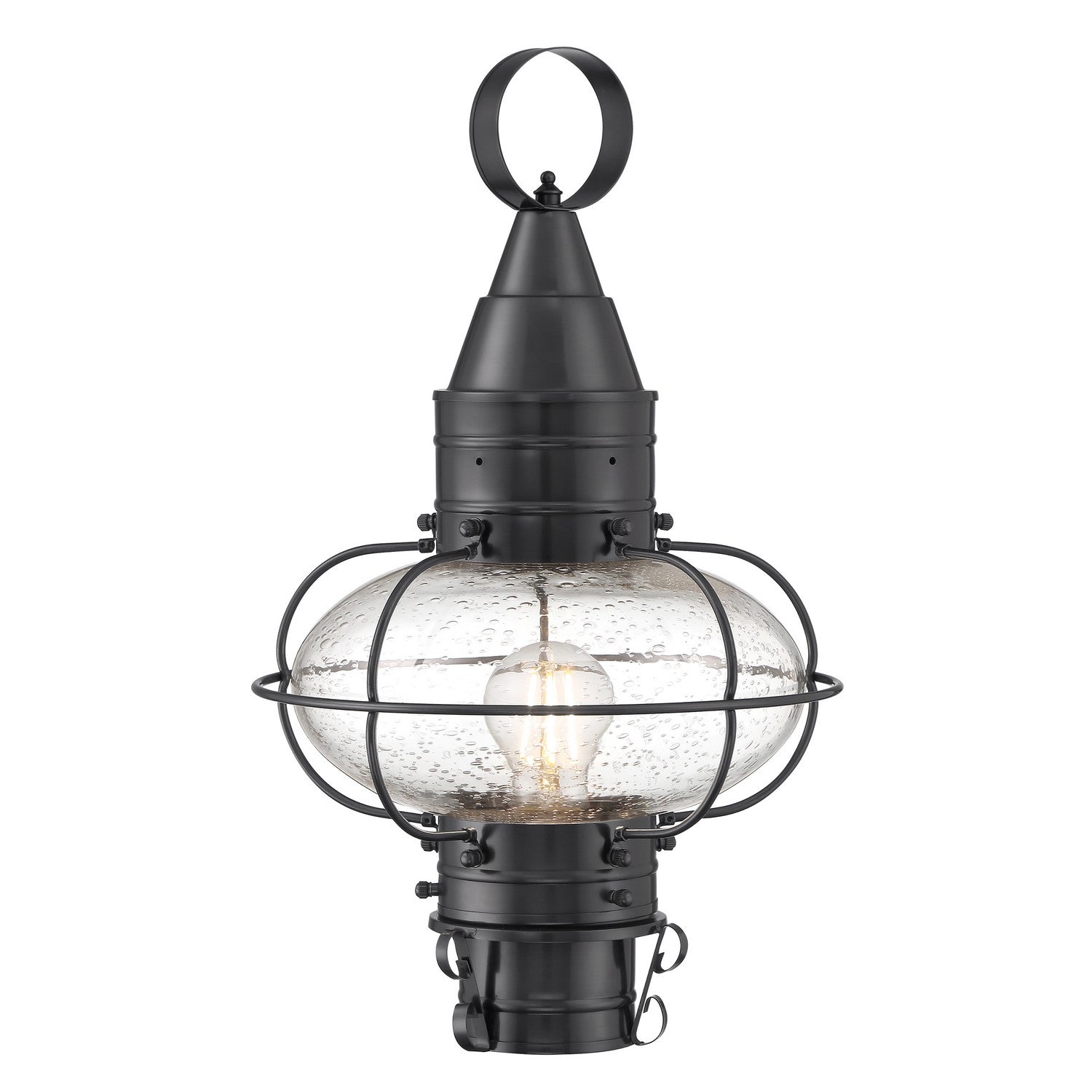 ELK Home - 1511-GM-SE - One Light Outdoor Post Lantern - Classic Onion - Gunmetal