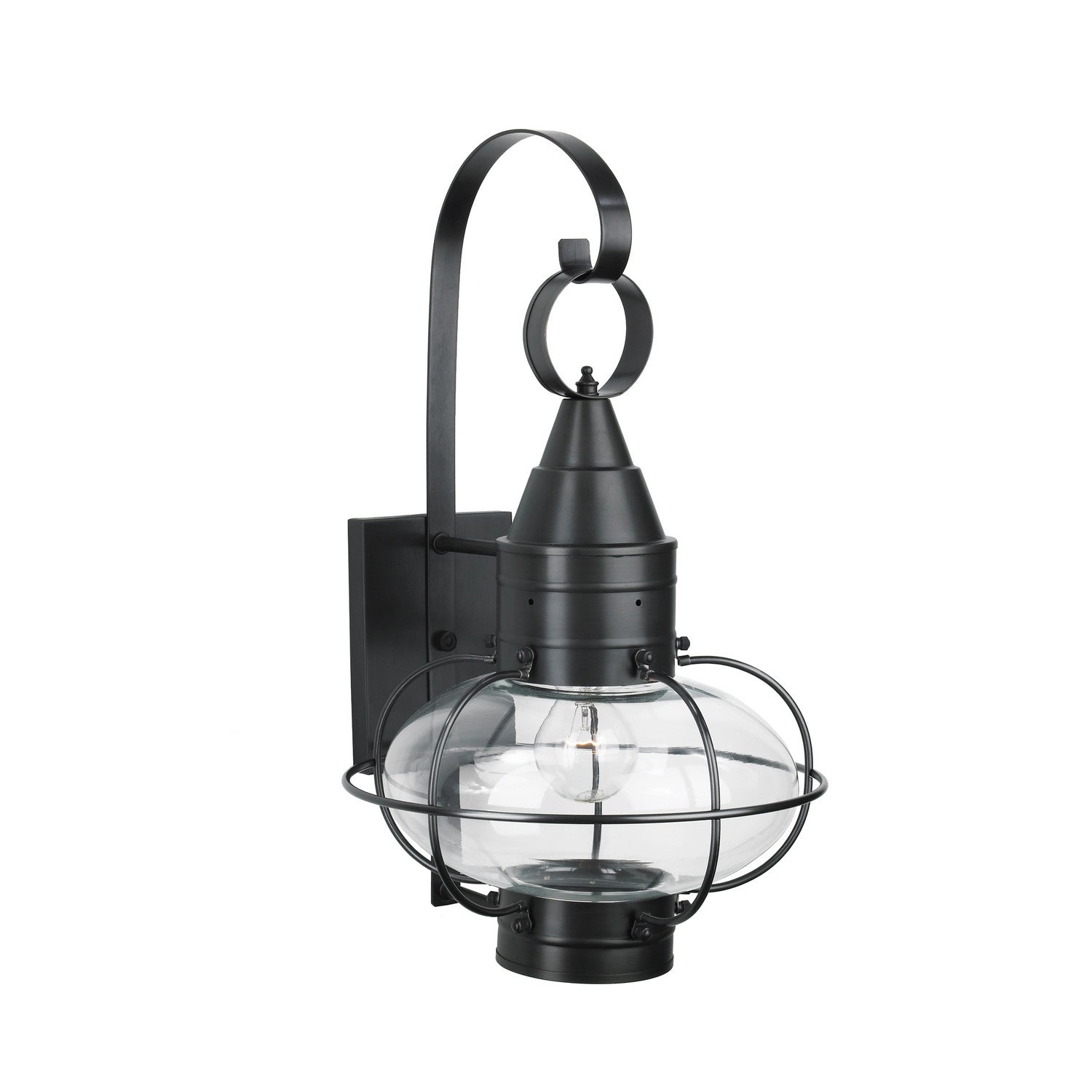 ELK Home - 1512-BL-CL - One Light Outdoor Wall Sconce - Classic Onion - Black