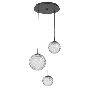 Hammerton Studio - CHB0092-03-MB-C-C01-L1 - LED Pendant - Gaia - Matte Black
