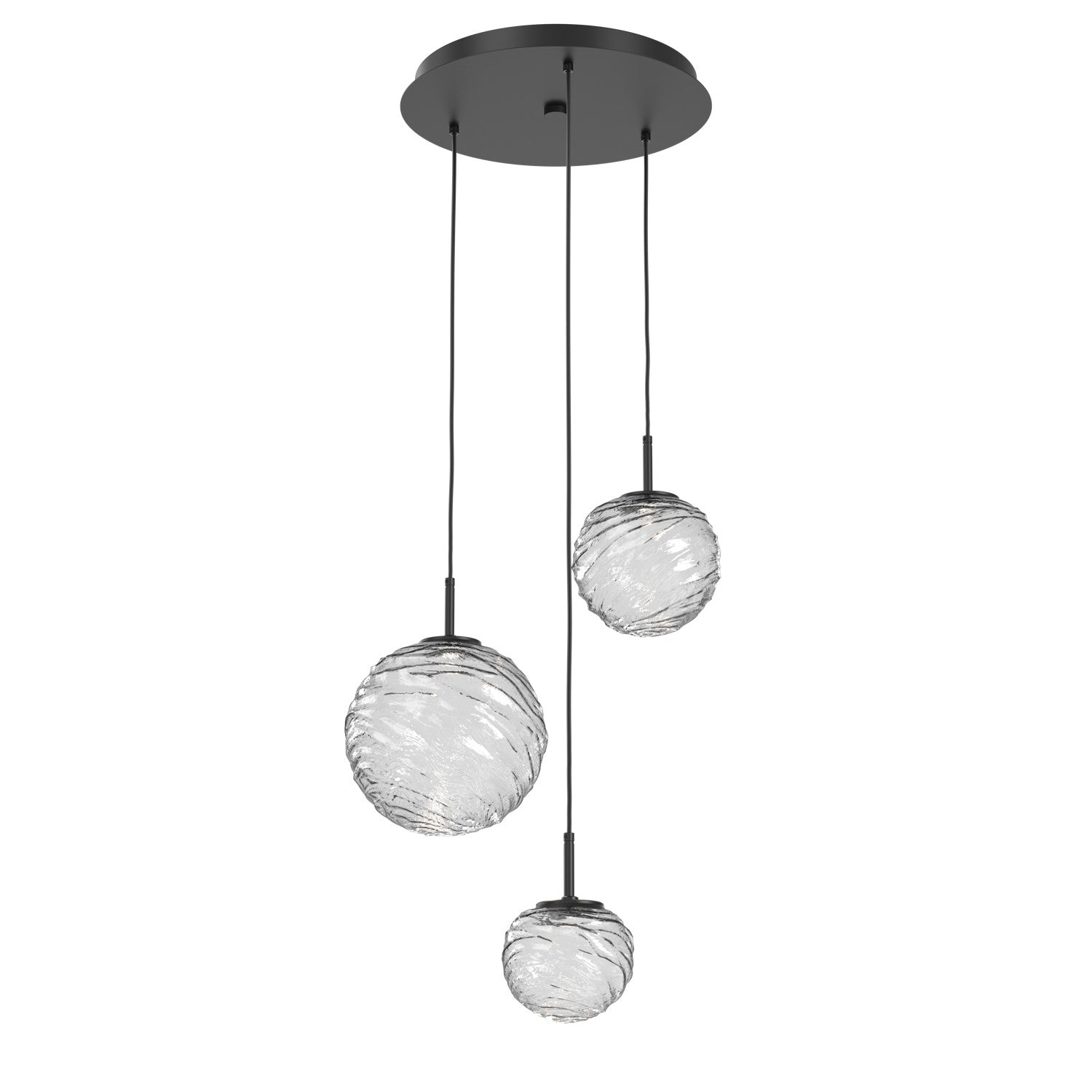 Hammerton Studio - CHB0092-03-MB-C-C01-L3 - LED Pendant - Gaia - Matte Black