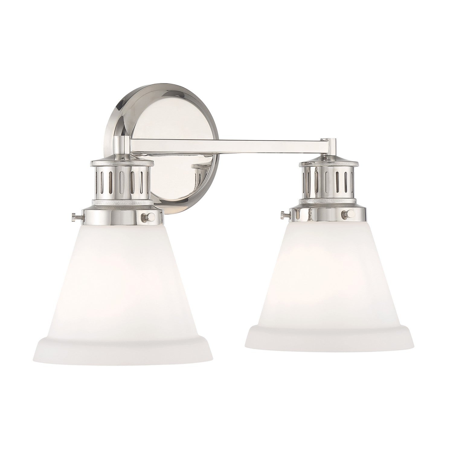 ELK Home - 2402-PN-MO - Two Light Bath - Alden - Polished Nickel