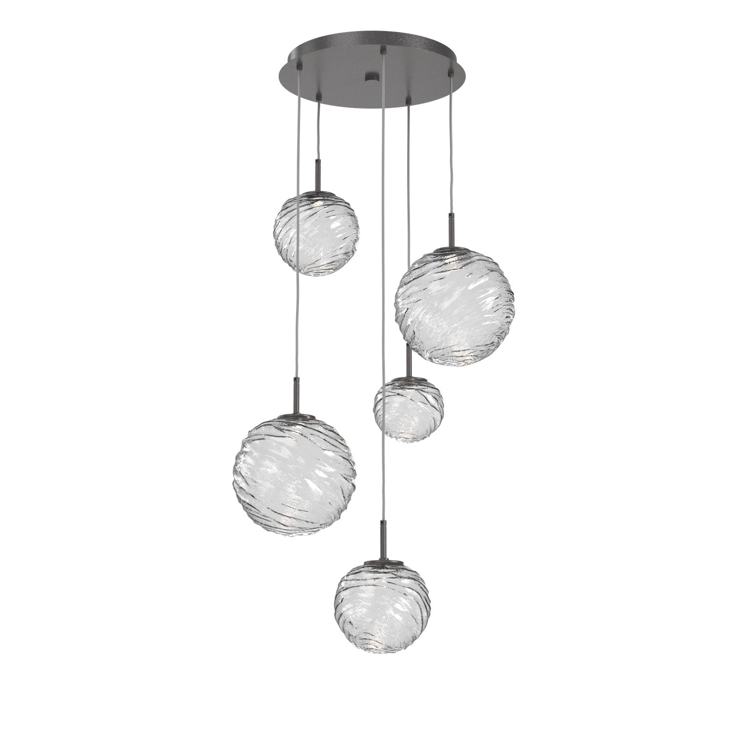 Hammerton Studio - CHB0092-05-GP-C-C01-L1 - LED Pendant - Gaia - Graphite