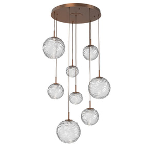 Hammerton Studio - CHB0092-08-BB-C-C01-L3 - LED Pendant - Gaia - Burnished Bronze