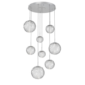 Hammerton Studio - CHB0092-08-CS-C-C01-L1 - LED Pendant - Gaia - Classic Silver