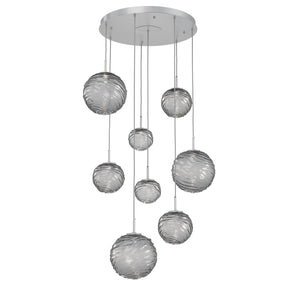 Hammerton Studio - CHB0092-08-CS-S-C01-L3 - LED Pendant - Gaia - Classic Silver